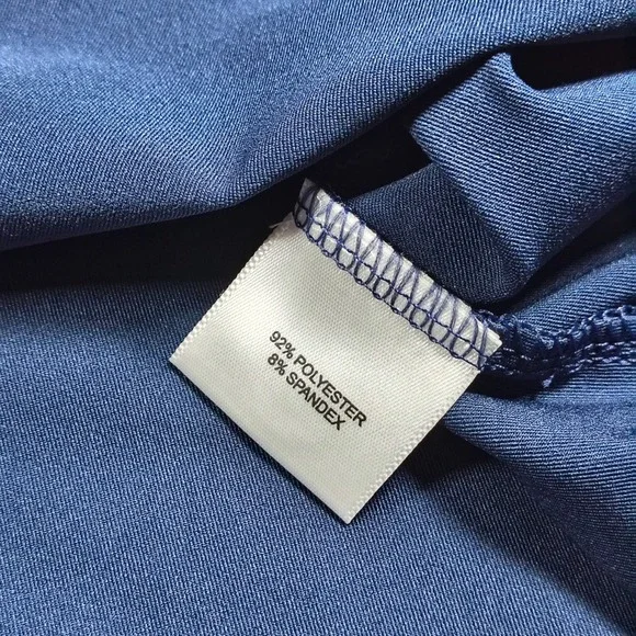 Peter Millar Polo Shirt Mens XL Blue Summer Comfort Golf Stretch Performance - Picture 5 of 7